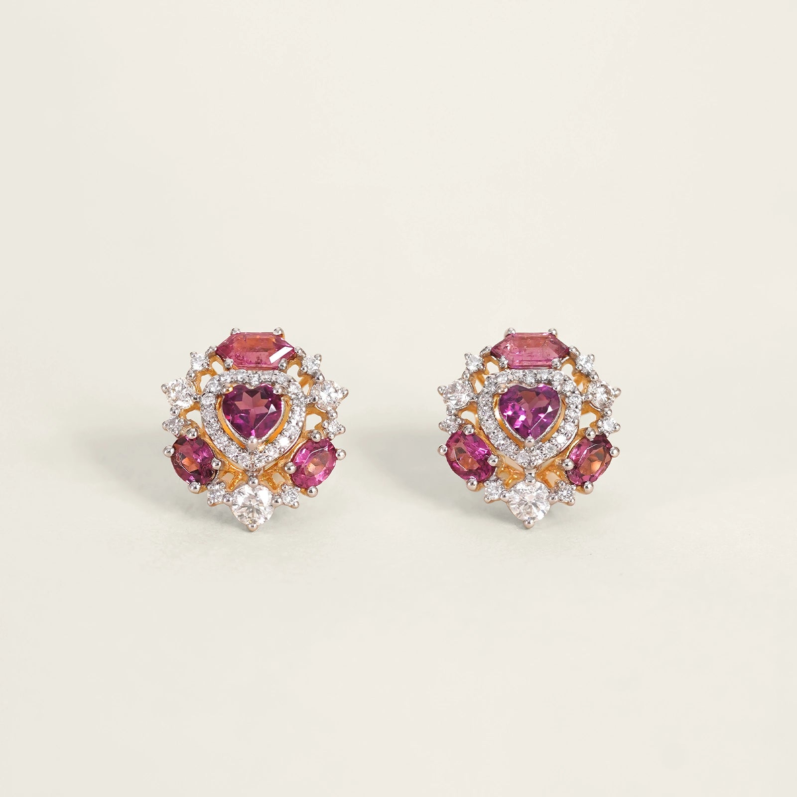 Amalfi Rose Ear Studs