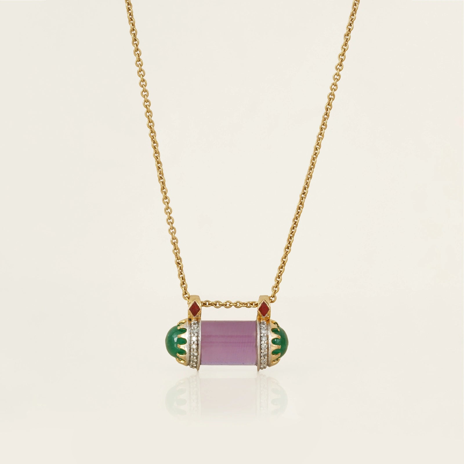 Aurora Amethyst Necklace