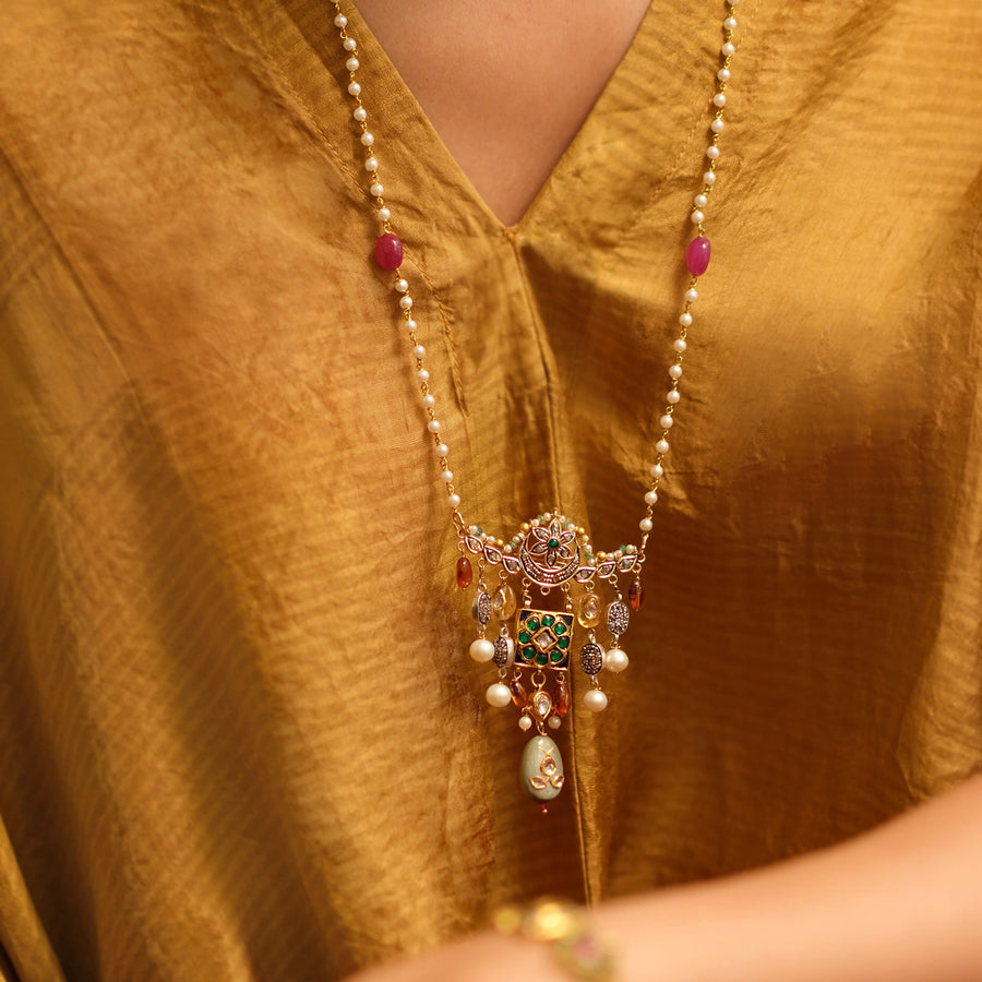 Dev Brooch and Necklace