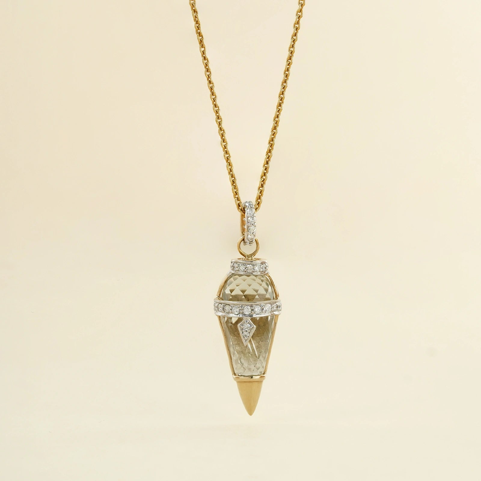 Harmony Olive Mini Necklace