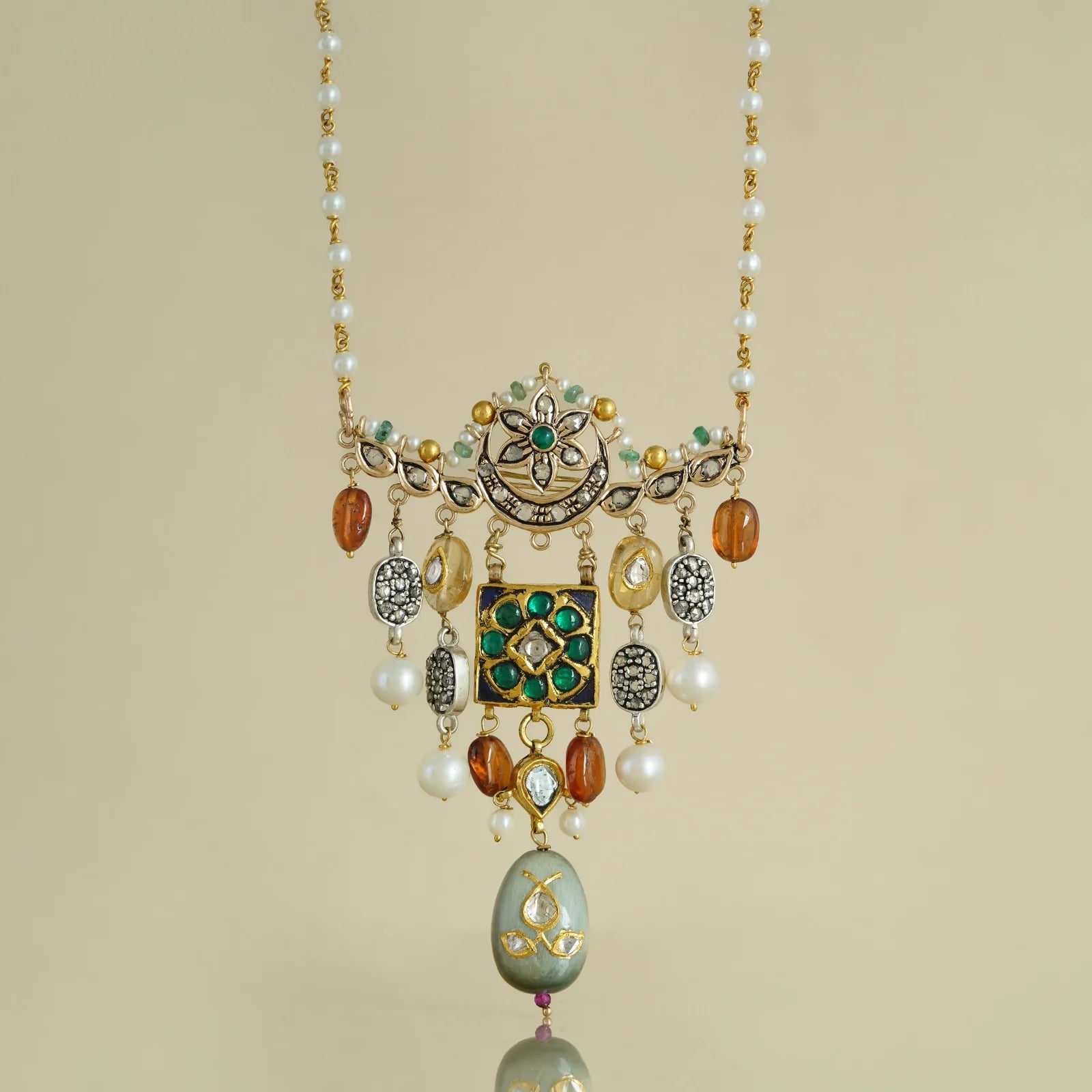 Dev Forest Brooch and Necklace 