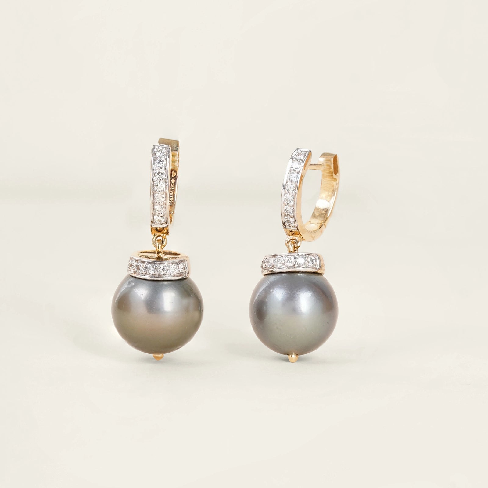 June Tahitian Pearl Earrings