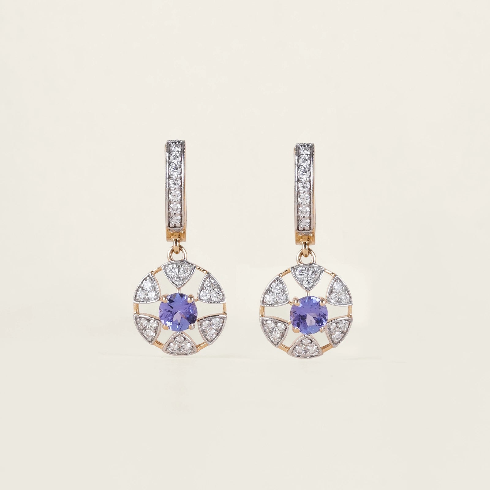 Laura Tanzanite Earrings