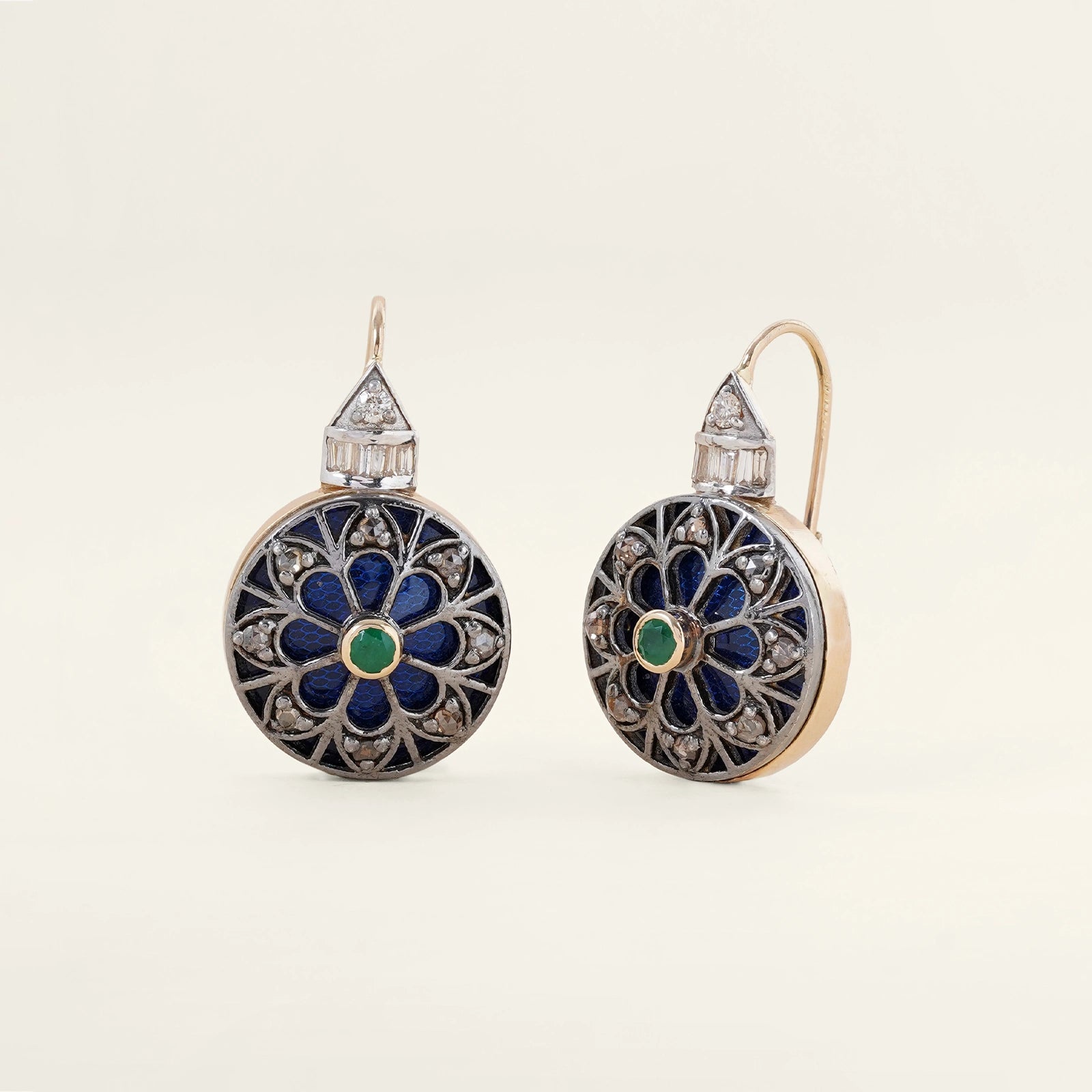 Marrakesh Ear Tops in Cobalt Blue
