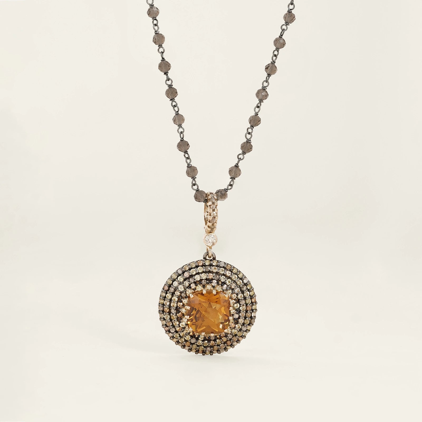 Felix Honey Pendant Necklace