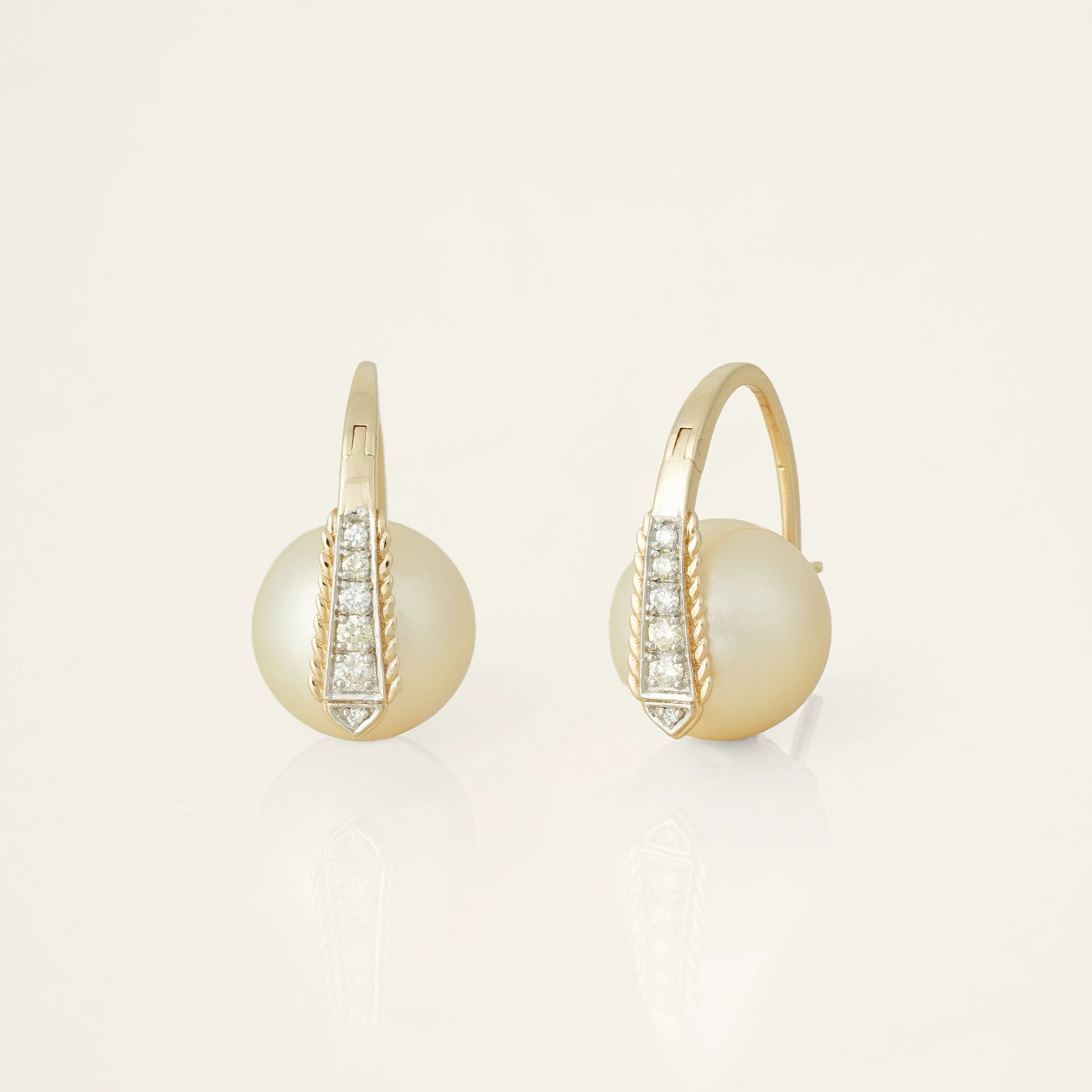 Grace Kelly South Sea Pearl Statement Earrings