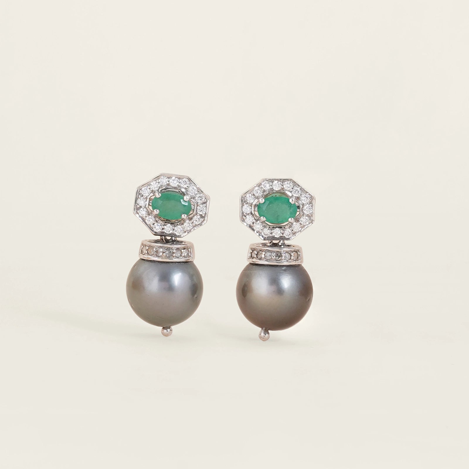 Emily Tahitian Pearl Earrings