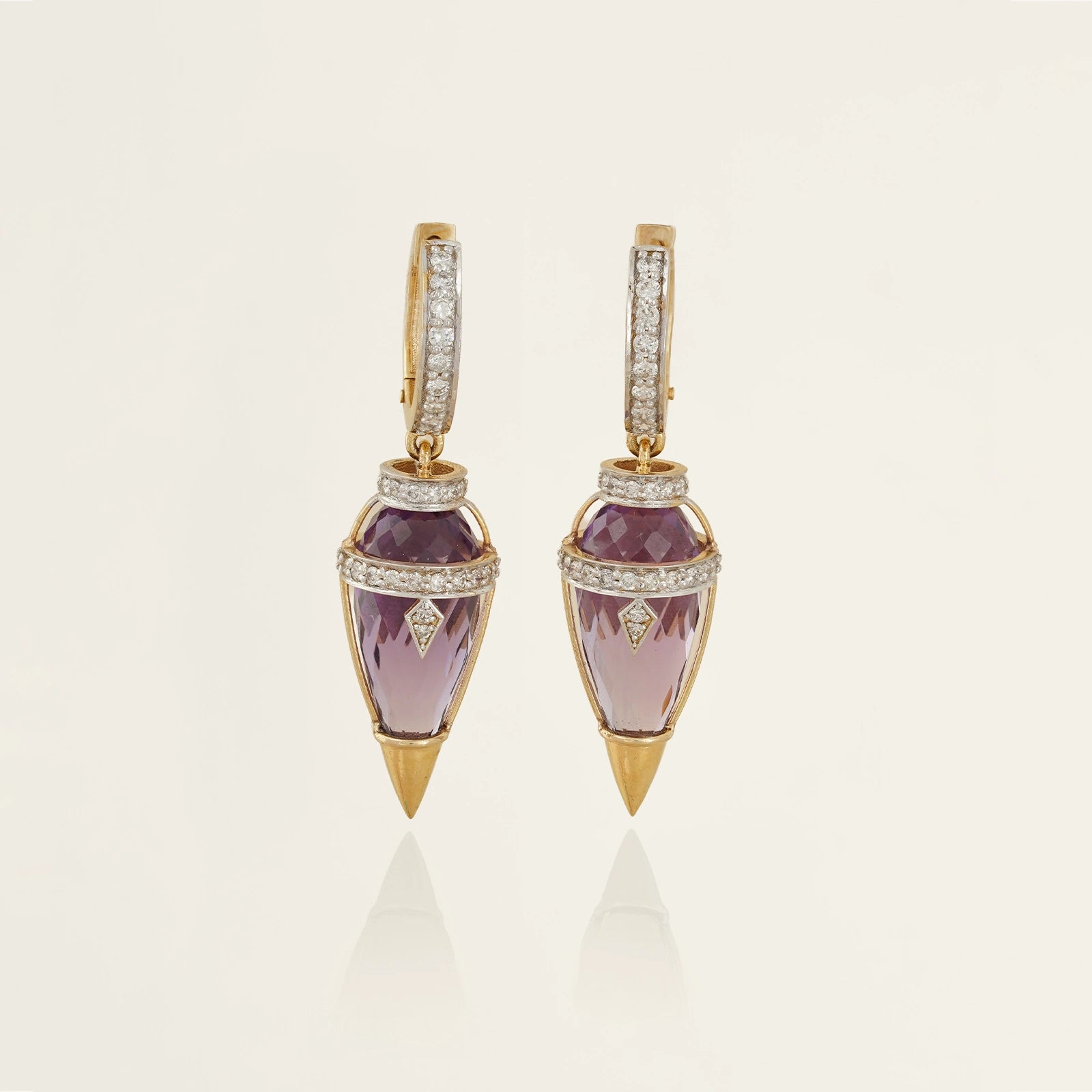 Harmony Orchid Mini Earrings