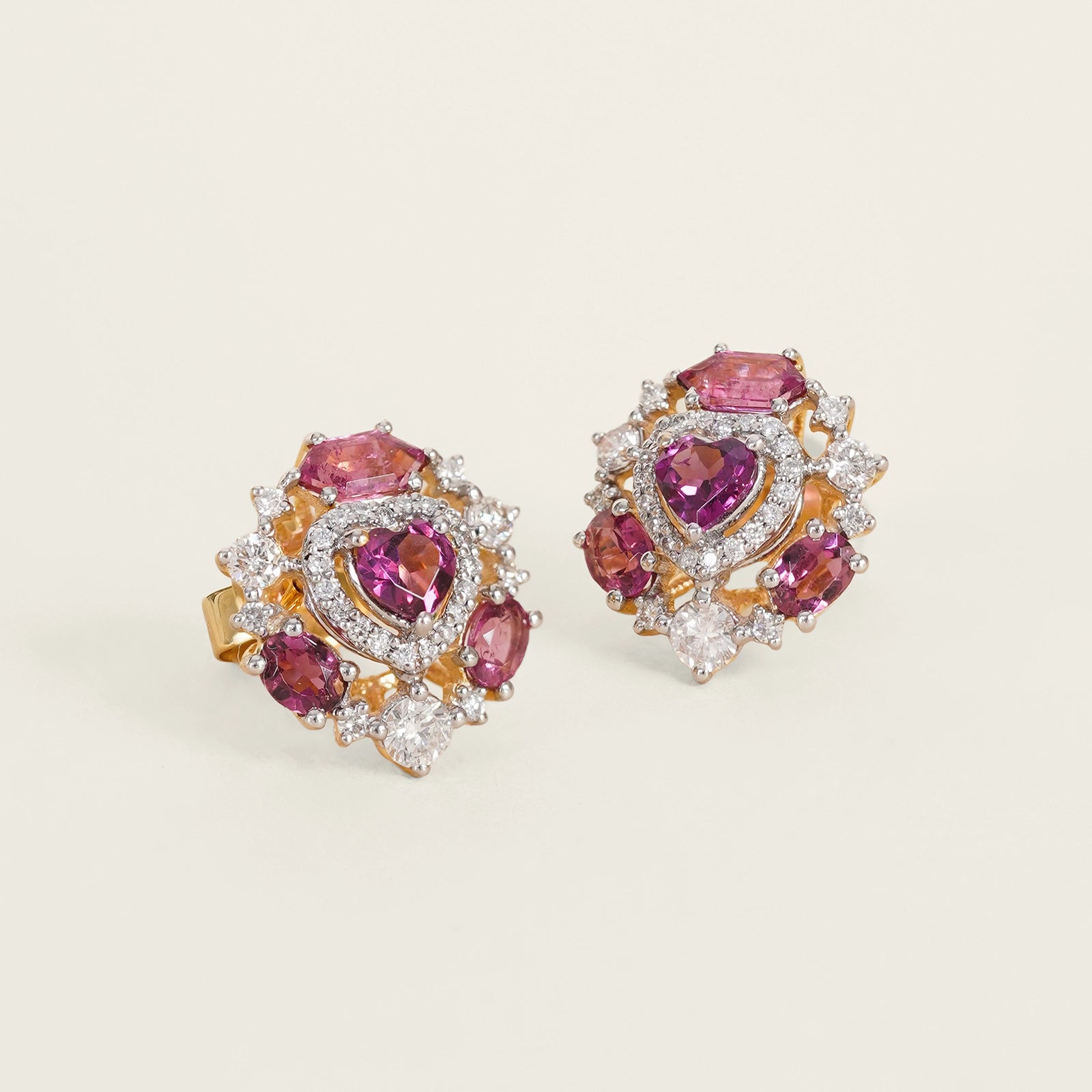 Amalfi Rose Ear Studs