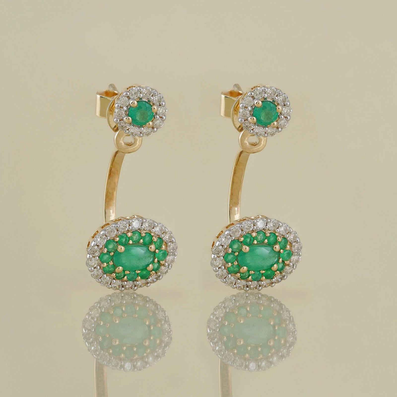 Adele Emerald Earrings