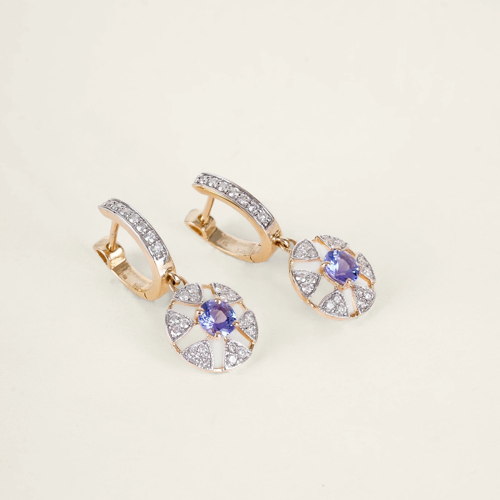 Laura Tanzanite Earrings