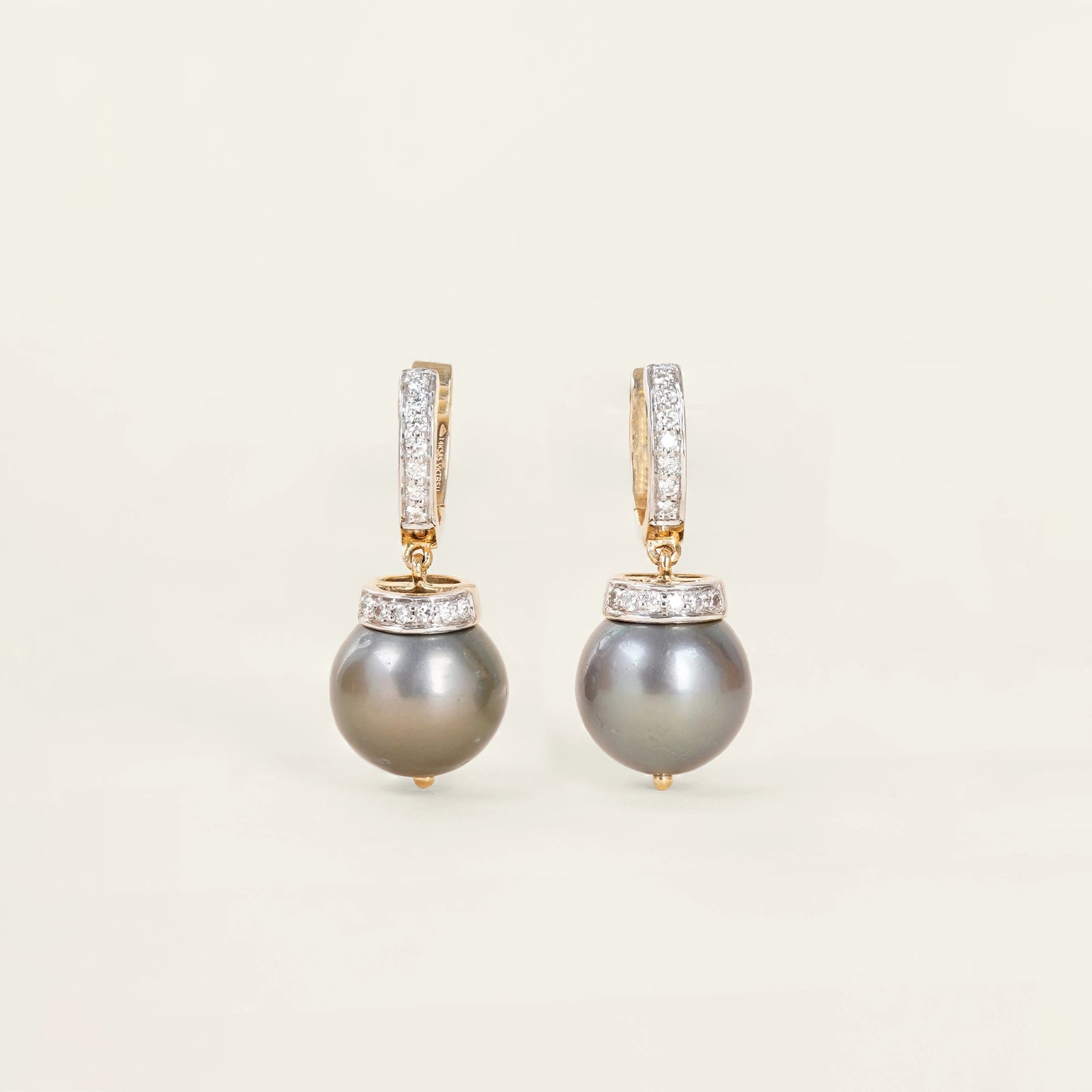 June Tahitian Pearl Earrings