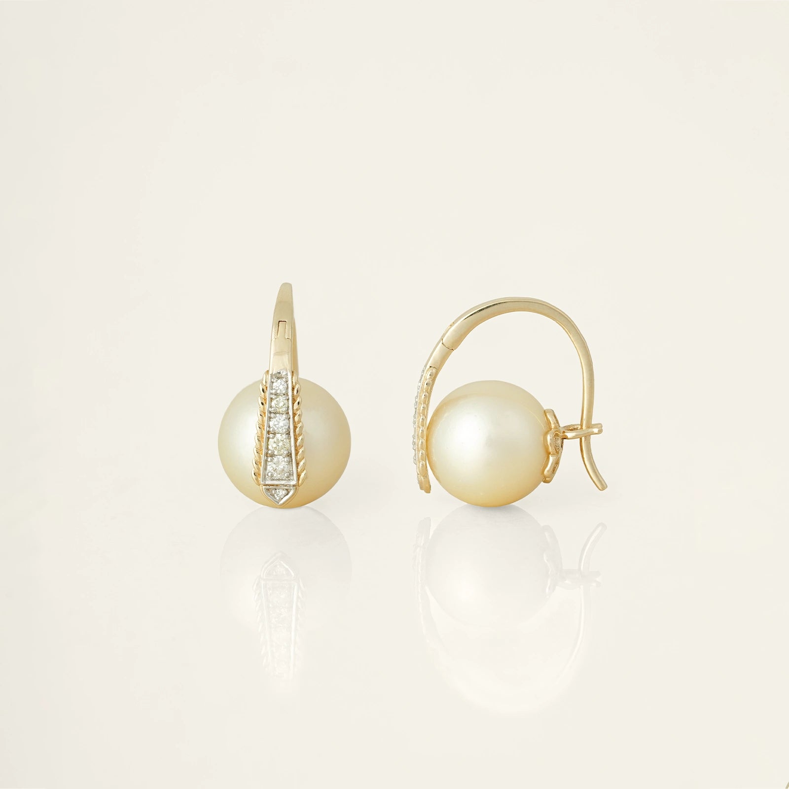 Grace Kelly South Sea Pearl Statement Earrings