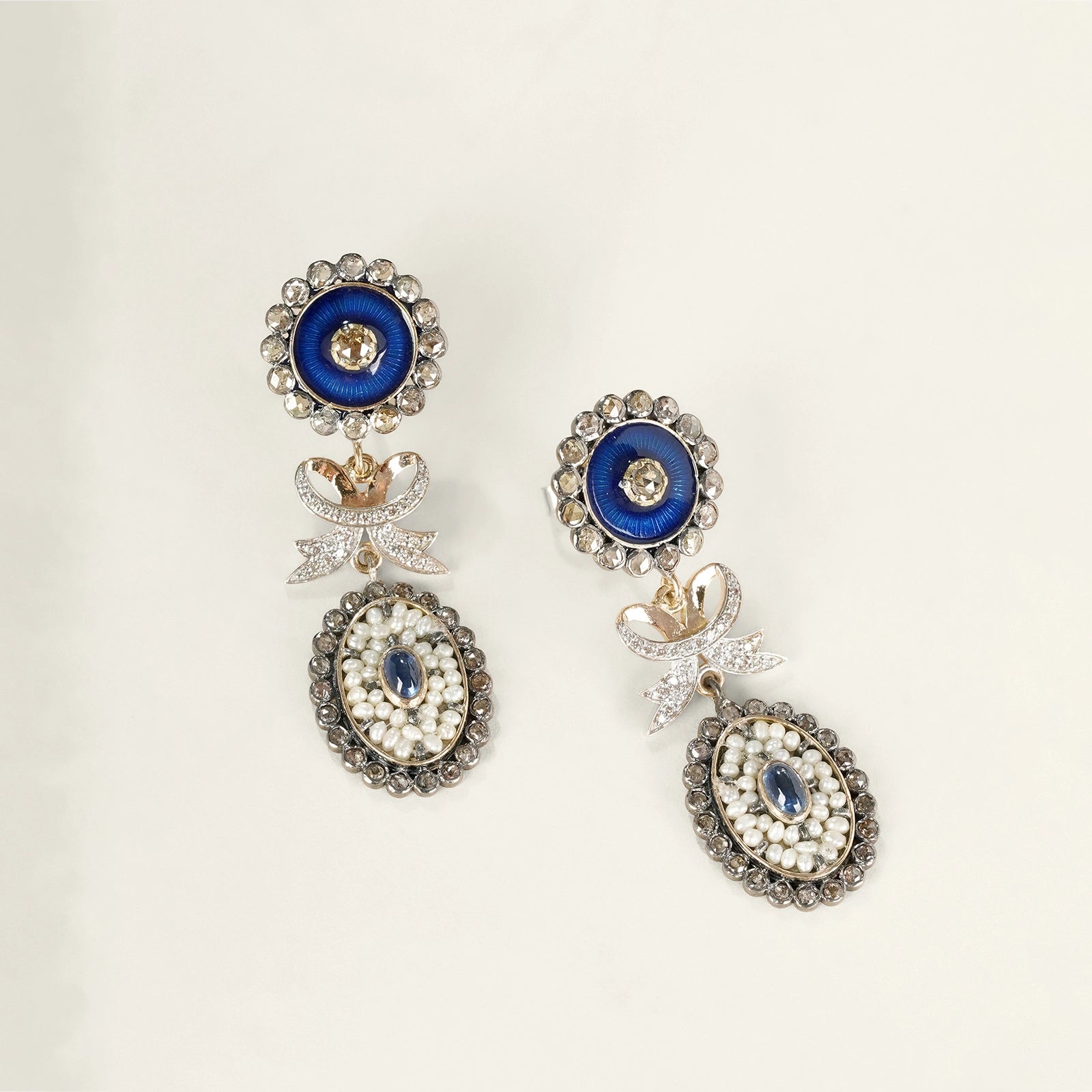 Gina Cobalt Blue Earrings
