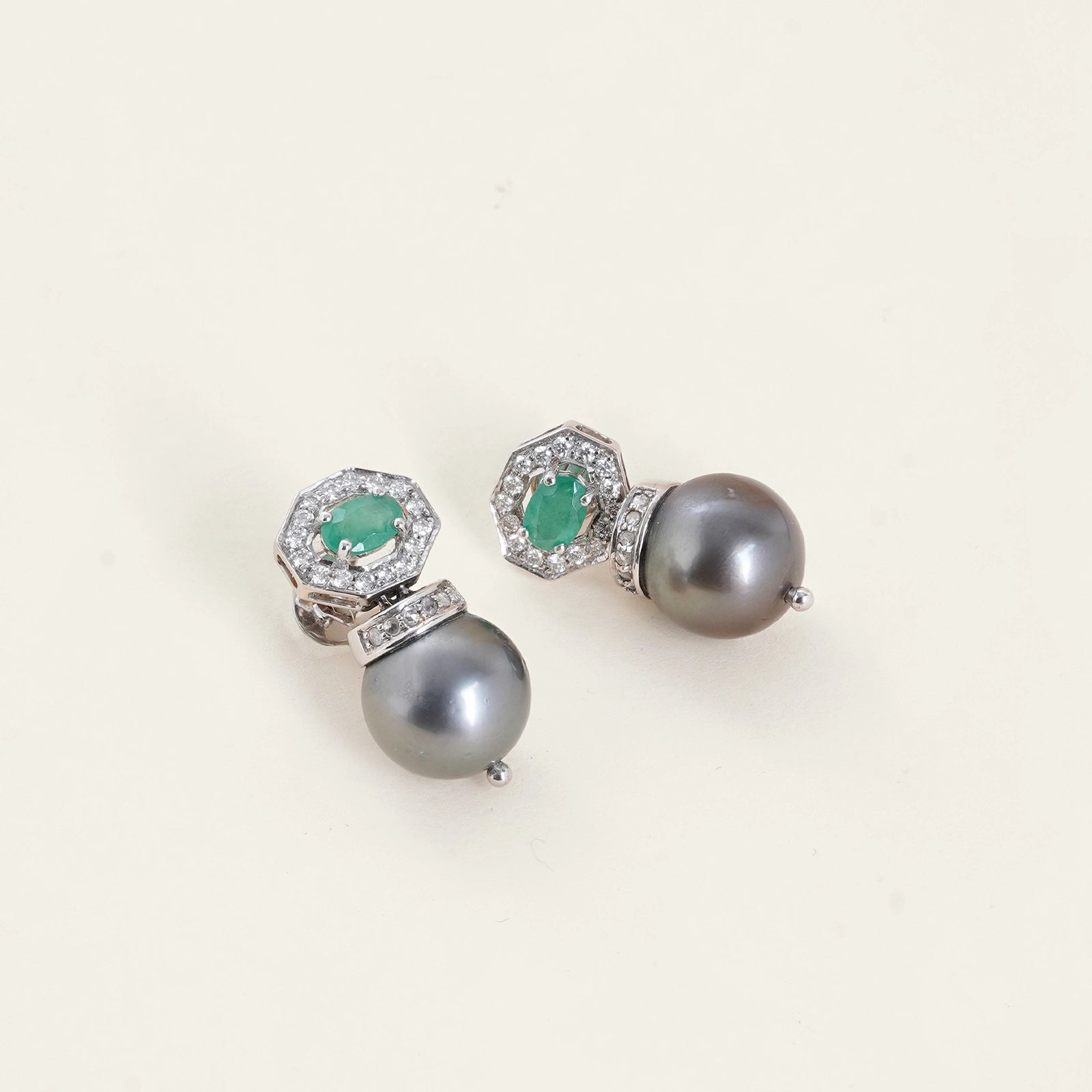 Emily Tahitian Pearl Earrings