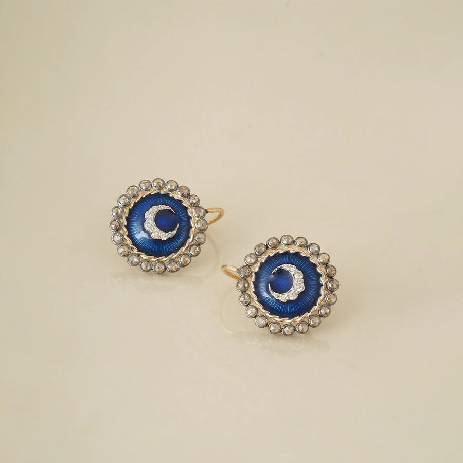 Sarai Mini Cobalt Blue Earrings