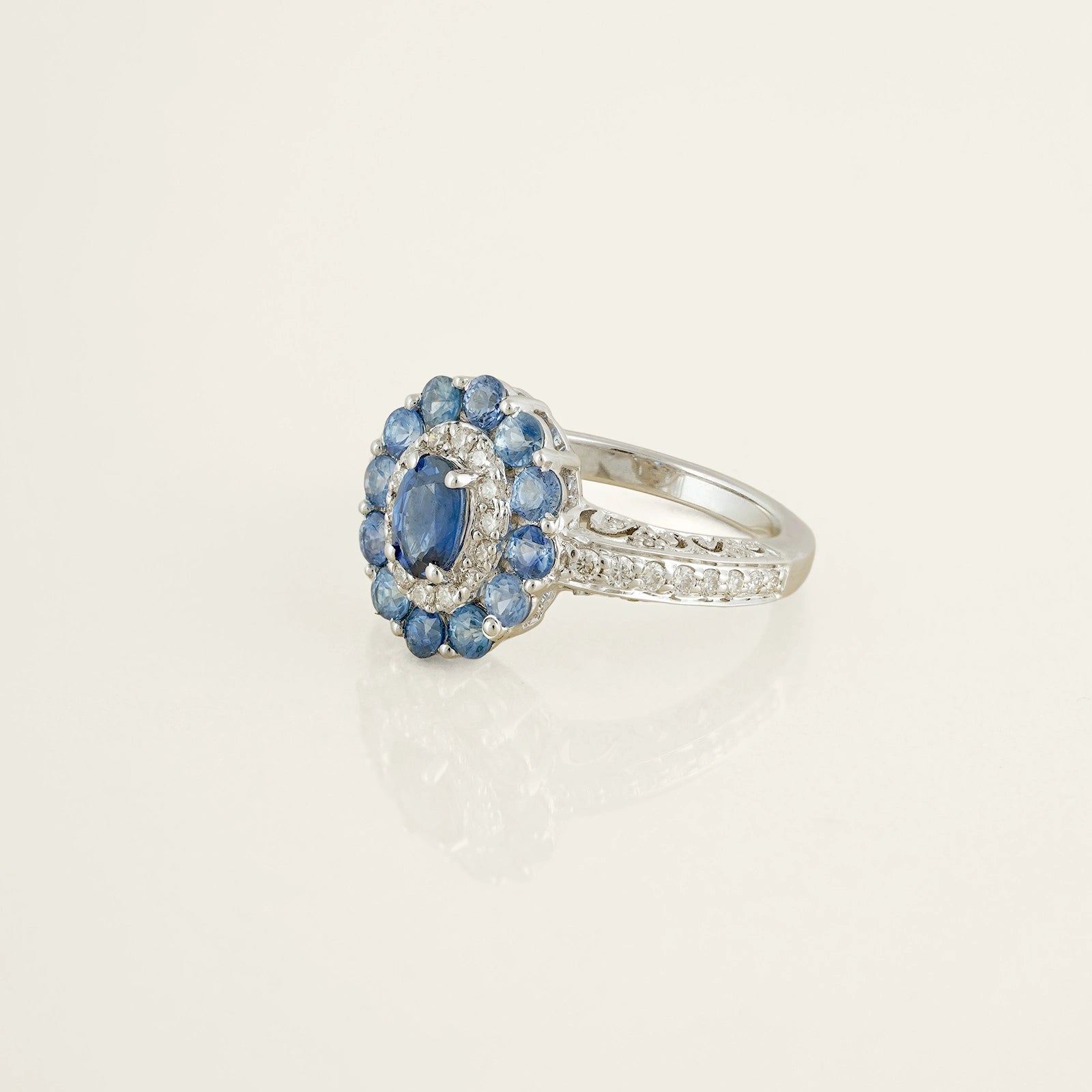 Azure Sapphire Ring