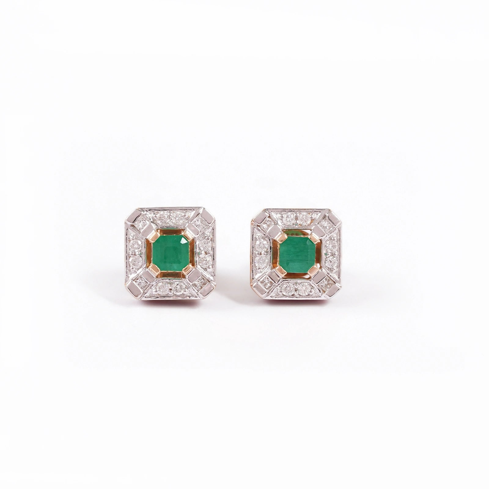 Nizam Emerald Ear Studs