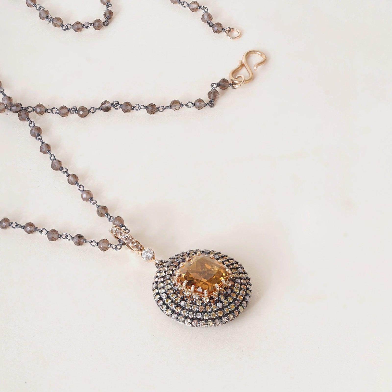 Felix Honey Pendant Necklace