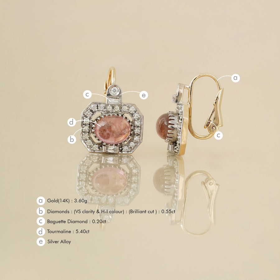 Evelyn Tourmaline Earrings
