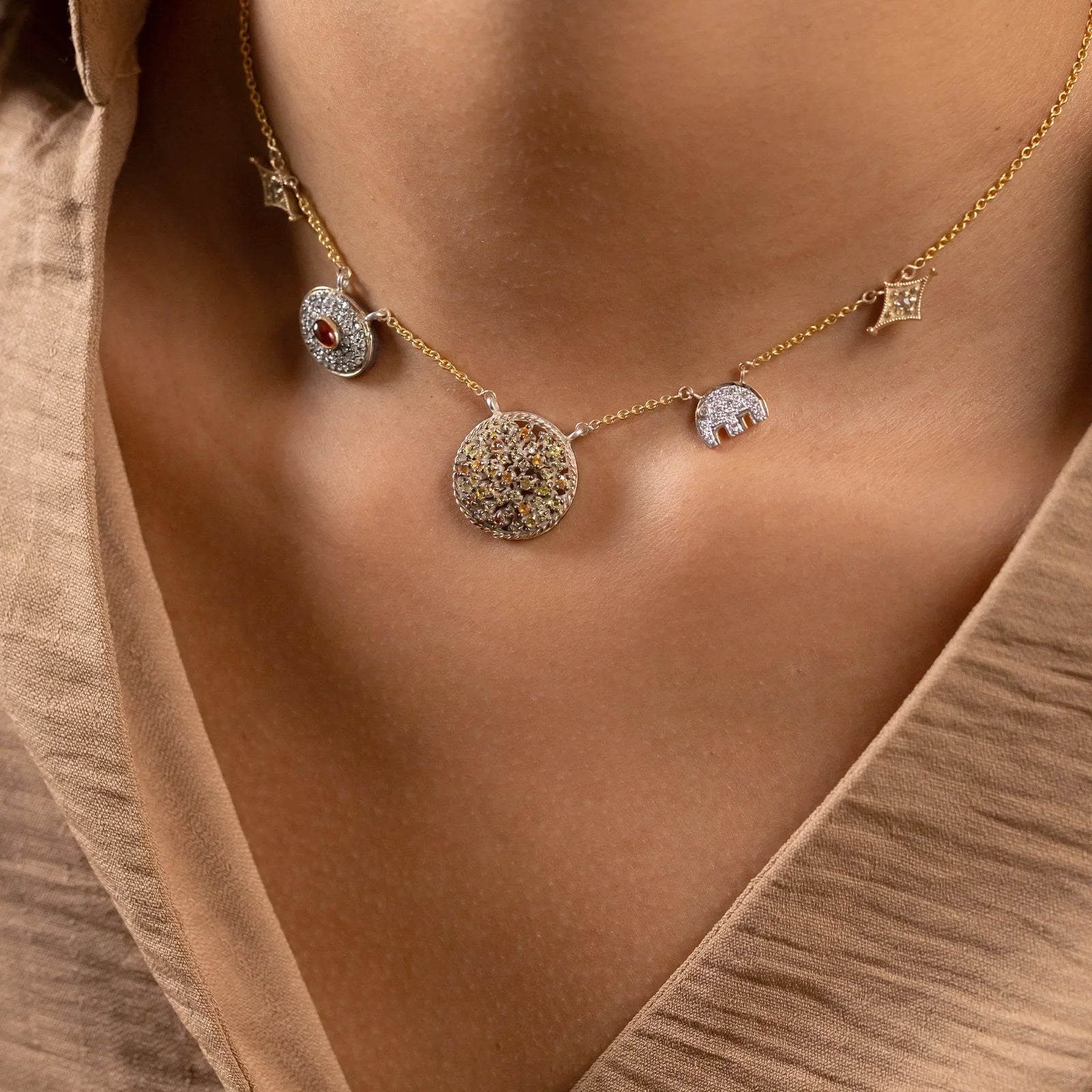 Zora Charm Necklace