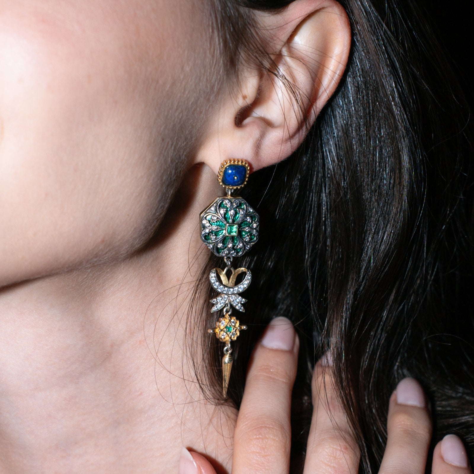 Emir Chandelier Earrings